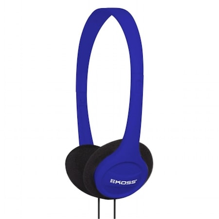 Virtual Portable On-Ear Headphone With Adjustable Headband - Blue VI59479